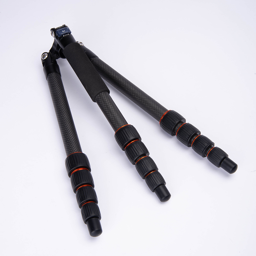 Profesyonel Fotoğrafçılık için Ultra Hafif Karbon Fiber Tripod